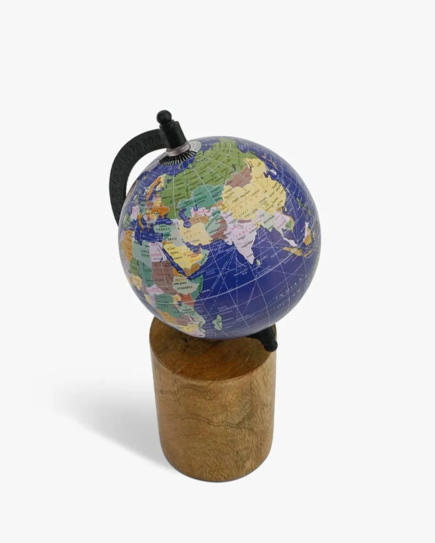 Moderna Desk Globe Dark Blue