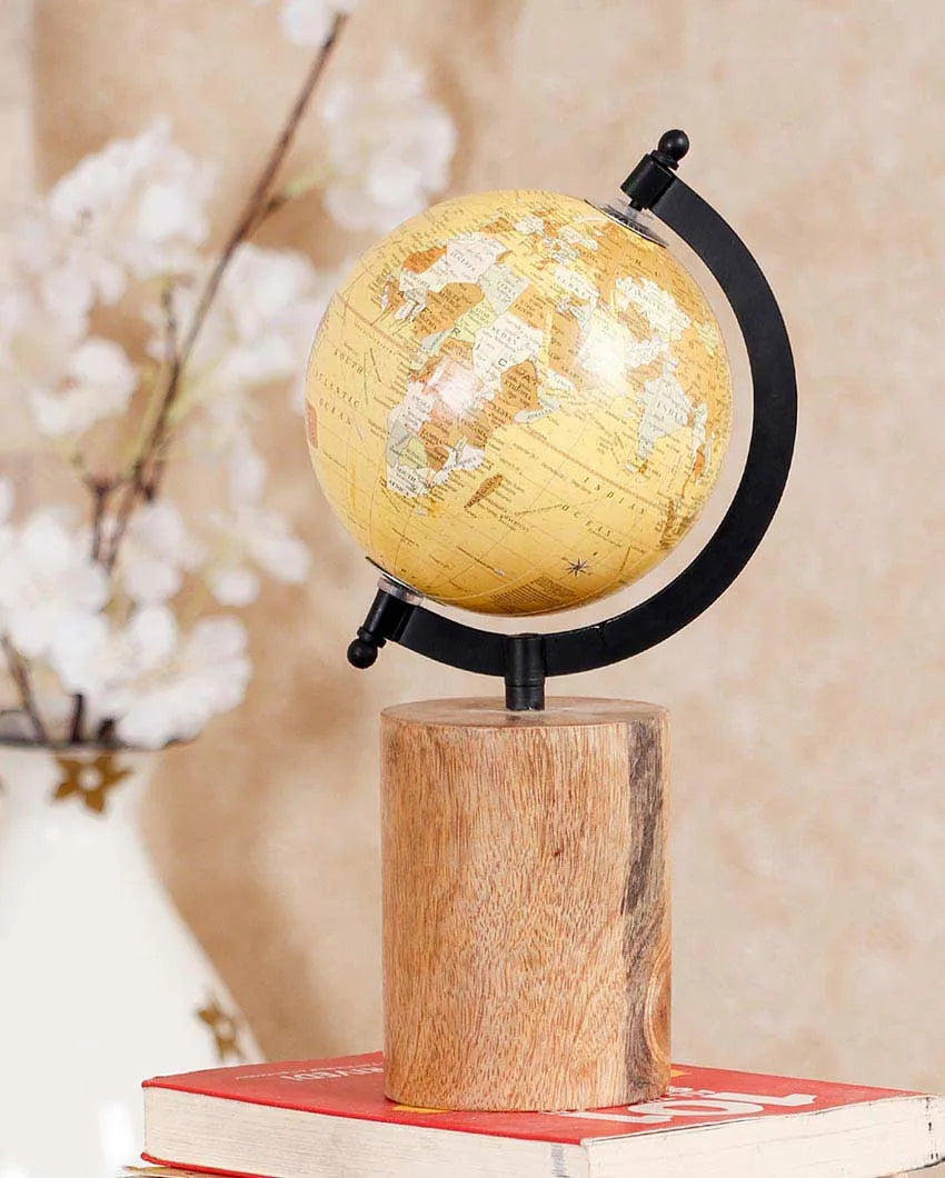 Moderna Desk Globe Yellow