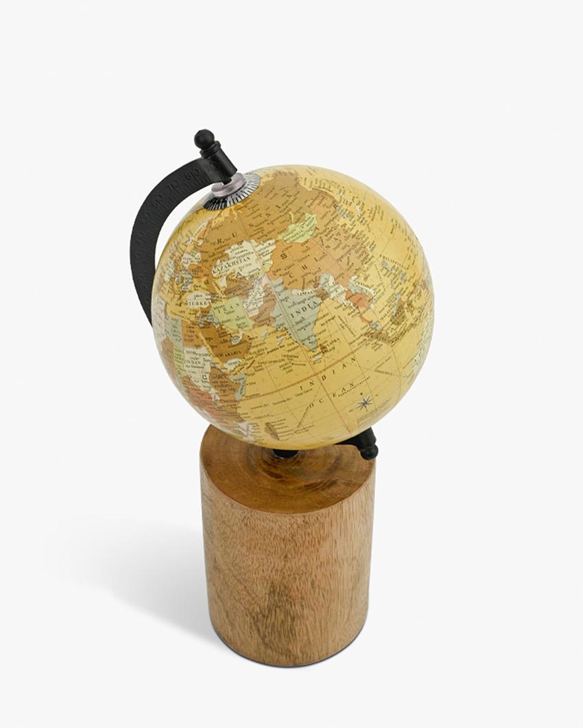 Moderna Desk Globe Yellow