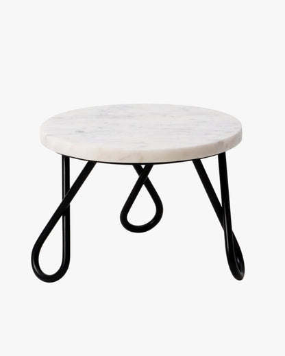 Classic White Marble Cake Stand | Multiple Designs