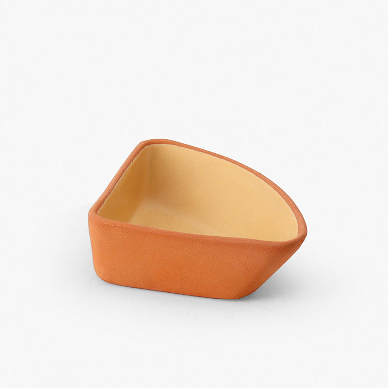 Quatro Triangle Terracotta Bowls | Set Of 4 Default Title