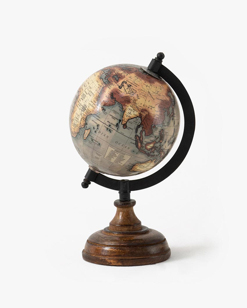 Mellow Abstract Globe Grey