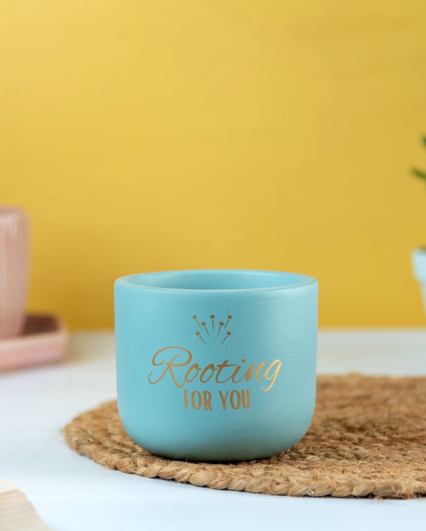 Rooting For You Terracotta Planter