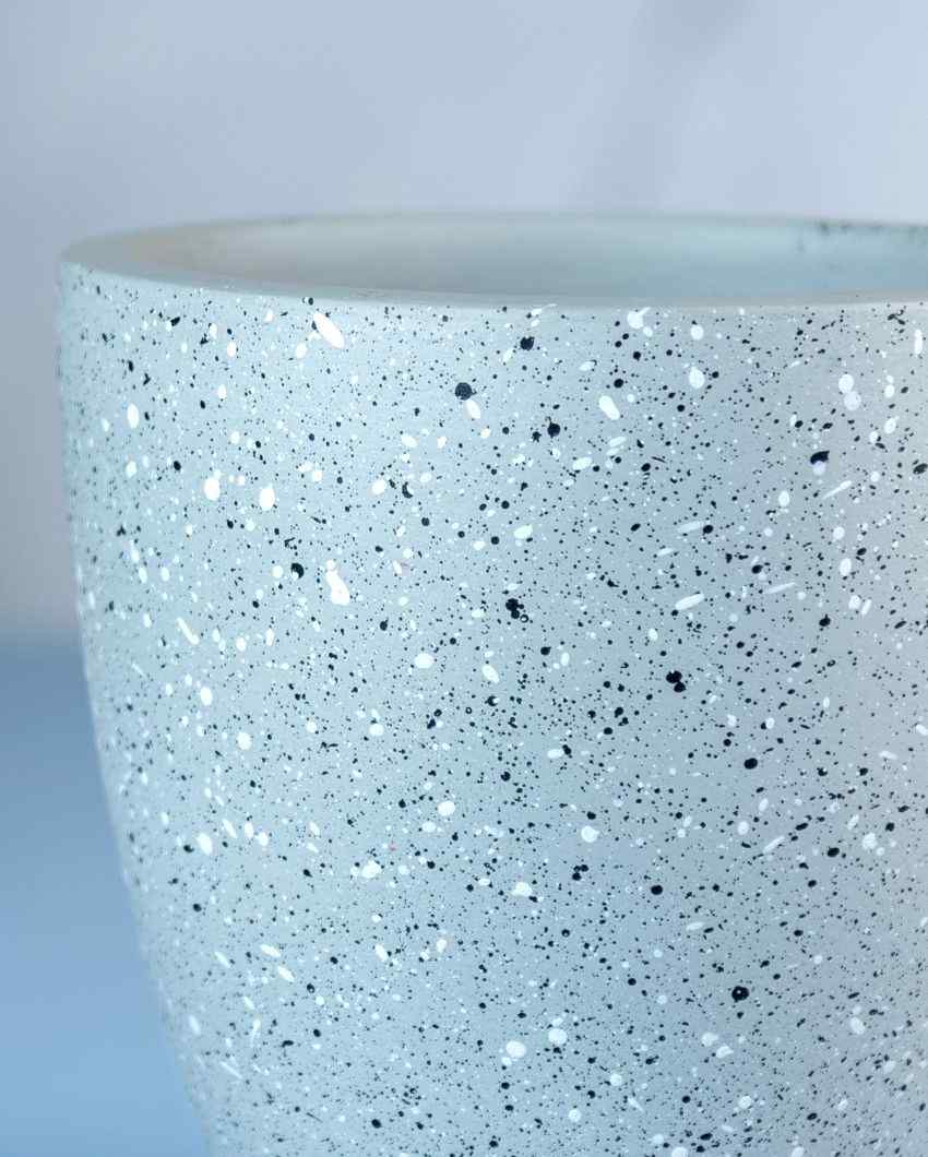 Grey Galaxy Terracotta Pot