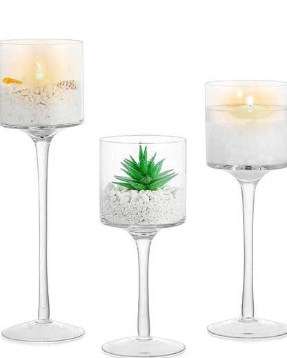 Simple And Elegant Design For Creating Cozy Atmosphere Tealight Holder | Pack of 3