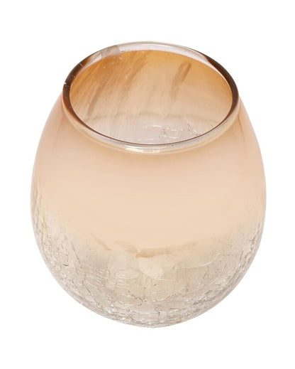 Premium Glass Gold-Plated Tealight Holder | Set of 3 | 3 x 5 inches