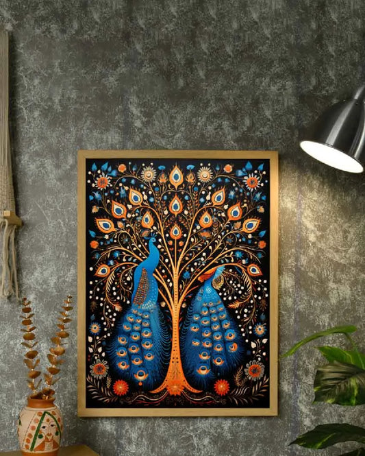 Mythical Aura Canvas Artisan Home Wall Painting