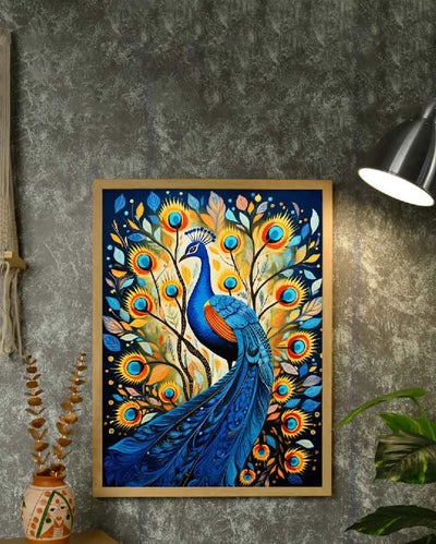 Peak Aura Canvas Artisan Elegance Wall Painting