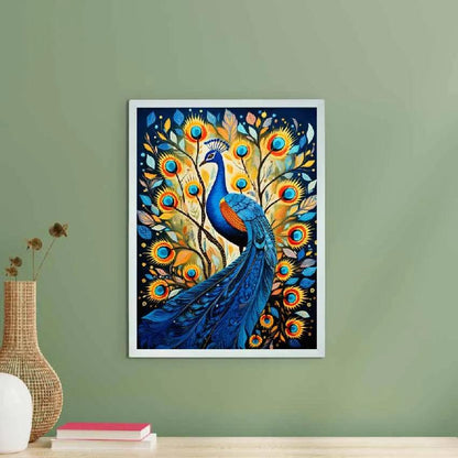 Peak Aura Canvas Artisan Elegance Wall Painting