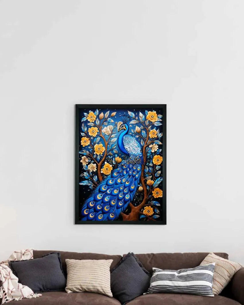 Crafted Elegance Aura Canvas Wall Painting