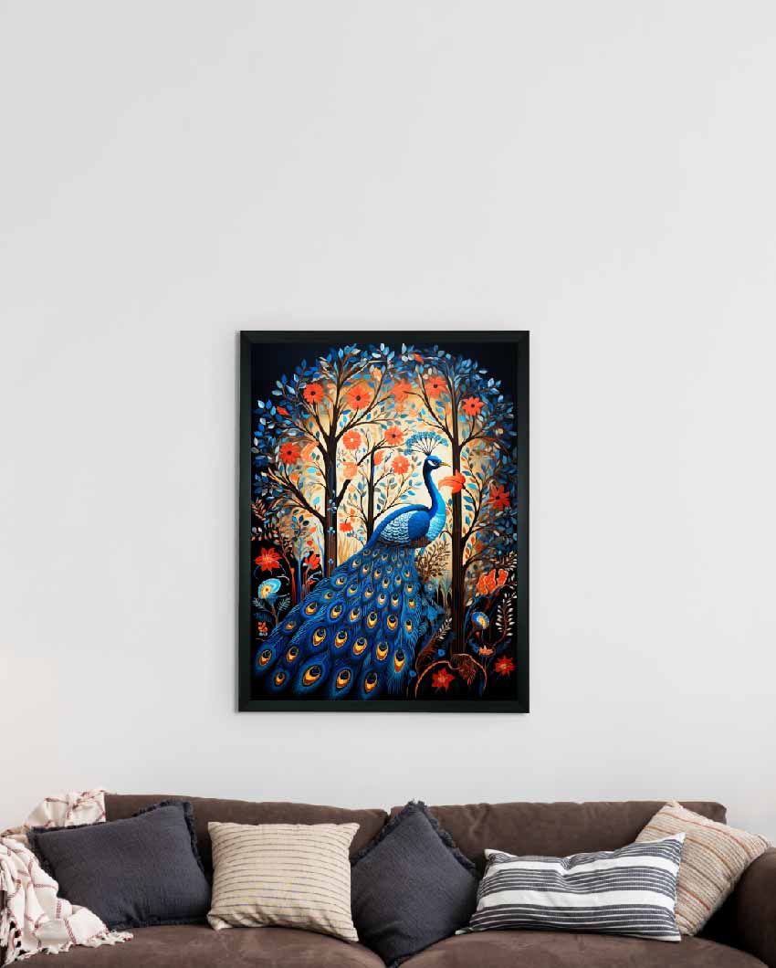 Peak Forest Canvas Artisan Wall Painting