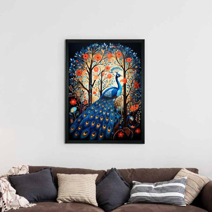 Peak Forest Canvas Artisan Wall Painting