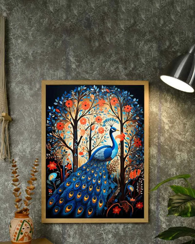 Peak Forest Canvas Artisan Wall Painting