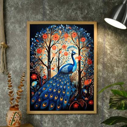 Peak Forest Canvas Artisan Wall Painting