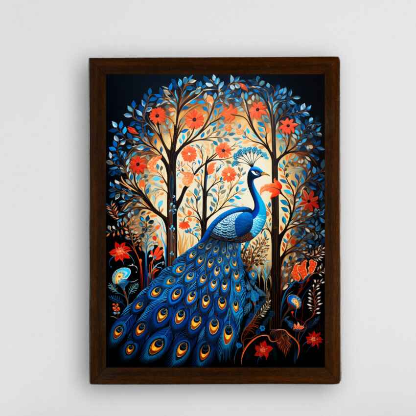 Peak Forest Canvas Artisan Wall Painting