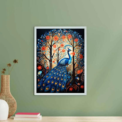 Peak Forest Canvas Artisan Wall Painting