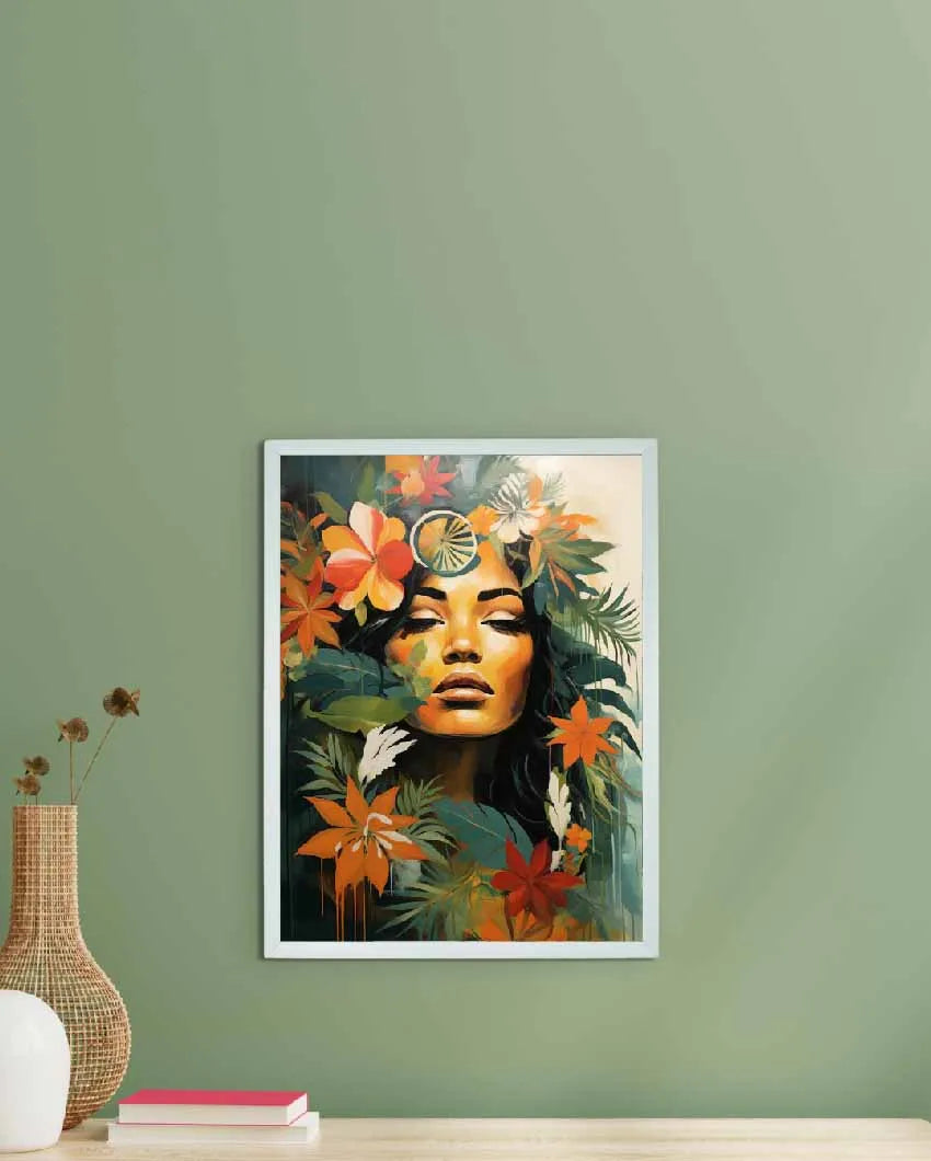 Canvas Floral Artisan Home Decor Wall Painting