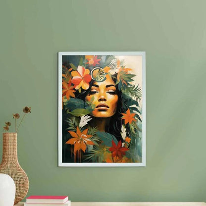 Canvas Floral Artisan Home Decor Wall Painting