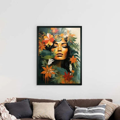 Canvas Floral Artisan Home Decor Wall Painting