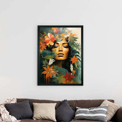 Canvas Floral Artisan Home Decor Wall Painting