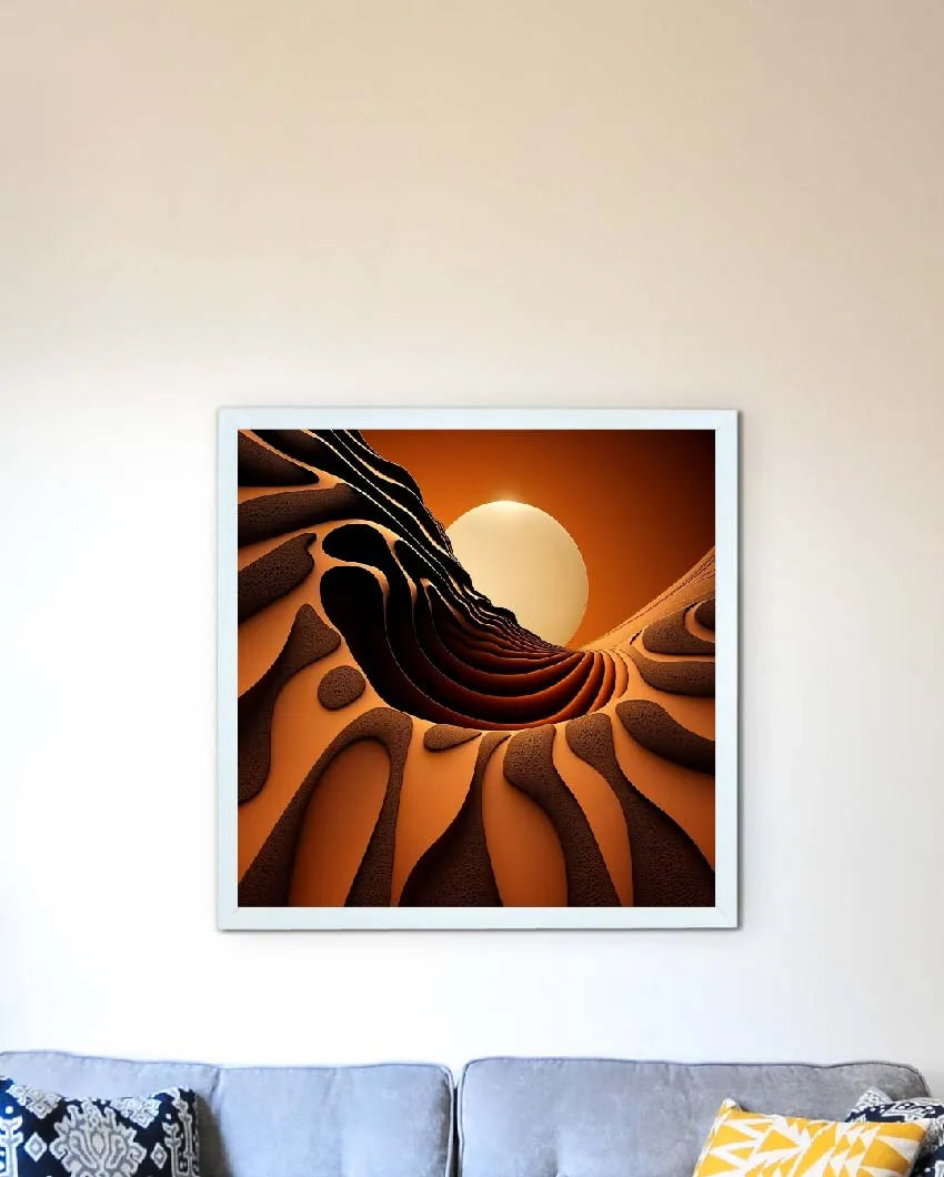 Dunes Canvas Artisan Wall Painting