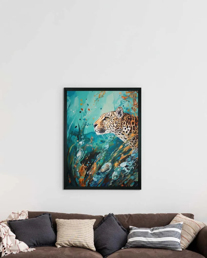 Leopard Harmony Find Your Abstract Wall Painting