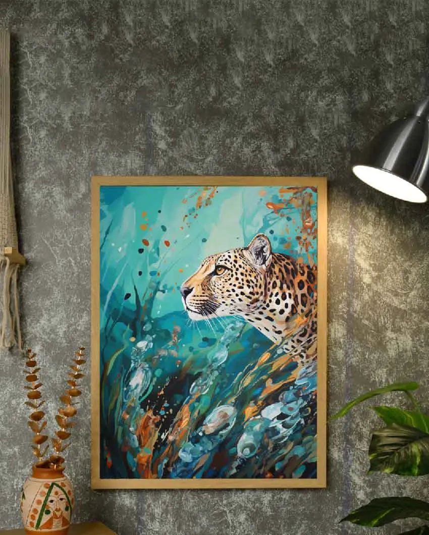 Leopard Harmony Find Your Abstract Wall Painting