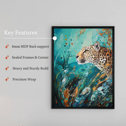 Leopard Harmony Find Your Abstract Wall Painting