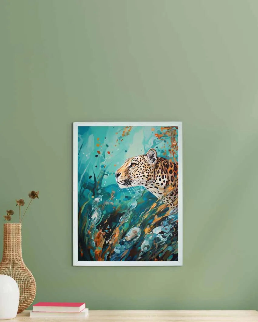 Leopard Harmony Find Your Abstract Wall Painting