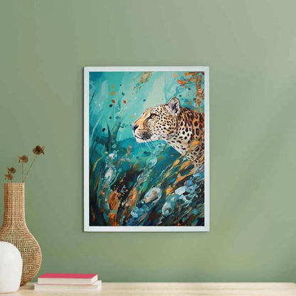 Leopard Harmony Find Your Abstract Wall Painting