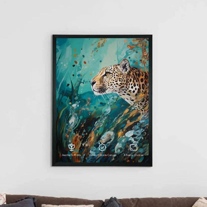 Leopard Harmony Find Your Abstract Wall Painting