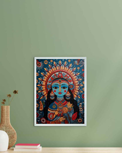 Radha Essence Artisan Canvas Wall Painting