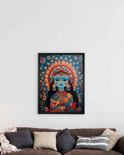 Radha Essence Artisan Canvas Wall Painting