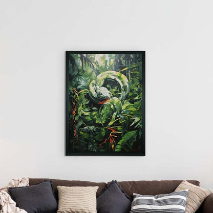 Snake Canvas Abstract Wall Painting