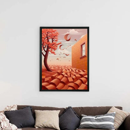 Autumn Essence Artisan Canvas Wall Painting