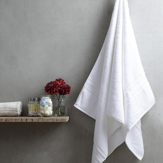 Classic White Bath Towel Default Title