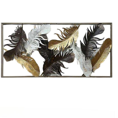 Multicolor Carnation Metal Wall Art | 50 x 3 x 25  inches