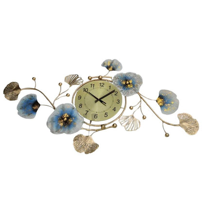 Stylish Multicolor Metal Wall Clock | 48 x 3 x 24  inches