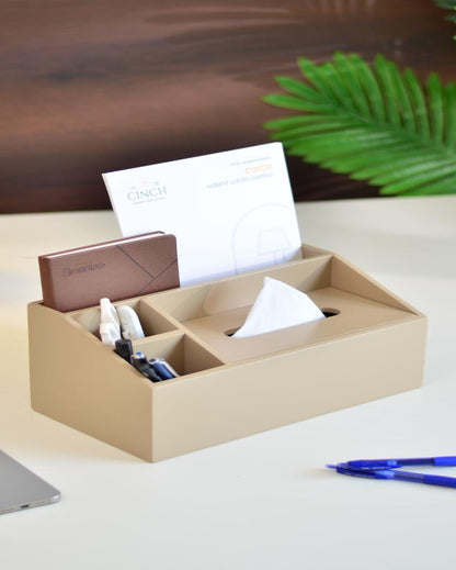 Classic Fibreboard Office Desk Organiser  | 13 x 8 x 6 inches