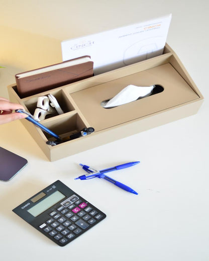 Classic Fibreboard Office Desk Organiser  | 13 x 8 x 6 inches