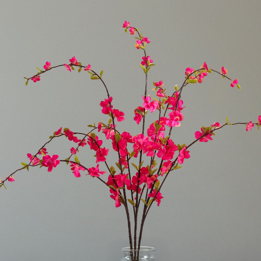 Graceful Cherry Blossom Flower Stick Without Vase | 3.3 Feet