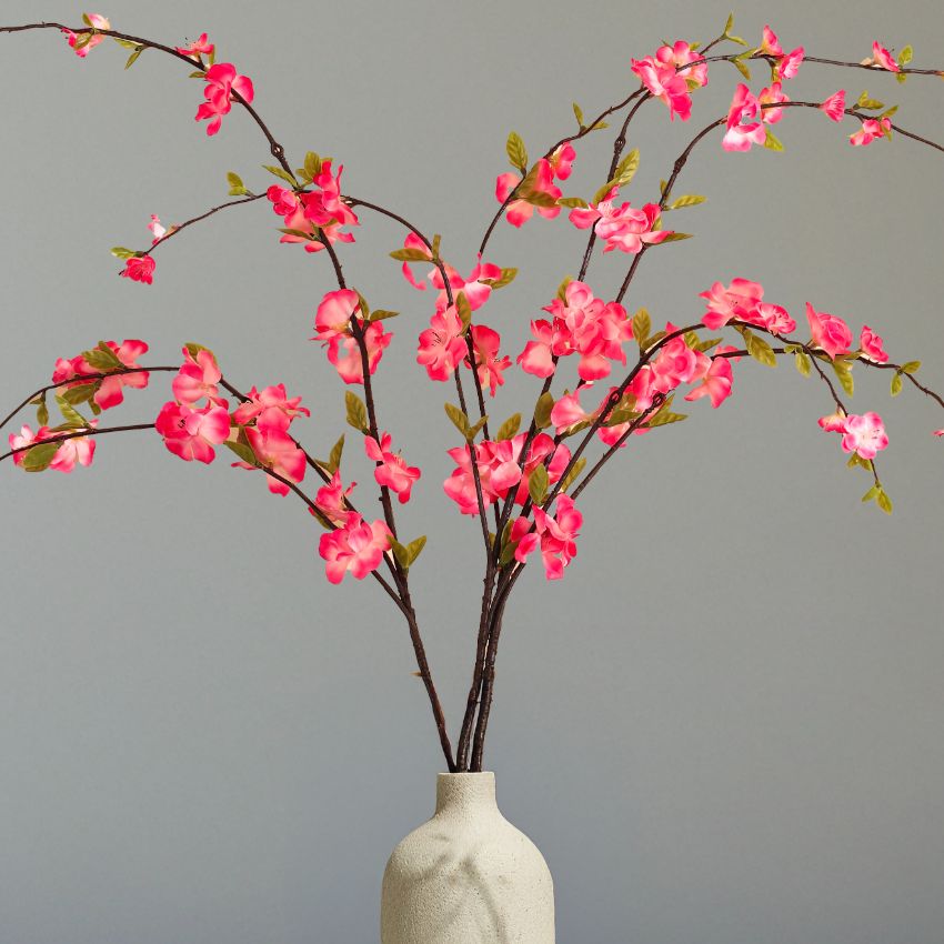 Graceful Cherry Blossom Flower Stick Without Vase | 3.3 Feet