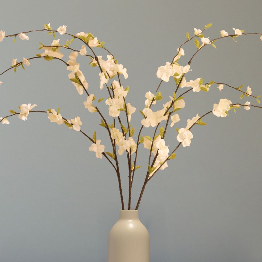 Graceful Cherry Blossom Flower Stick Without Vase | 3.3 Feet