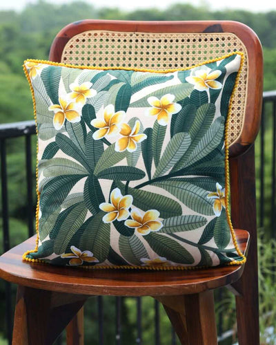 Champa Cotton Cushion Cover | 16 x 16 inches ( Variation price not given)