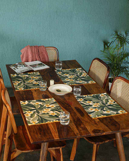 Champa Printed Cotton Placemats | 13 x 19 inches