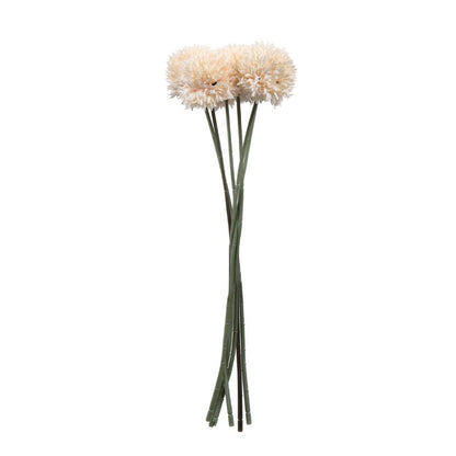 Soft Chrysanthemum Bloom Sticks Without Vase | Set of 6 | 1.5 Feet