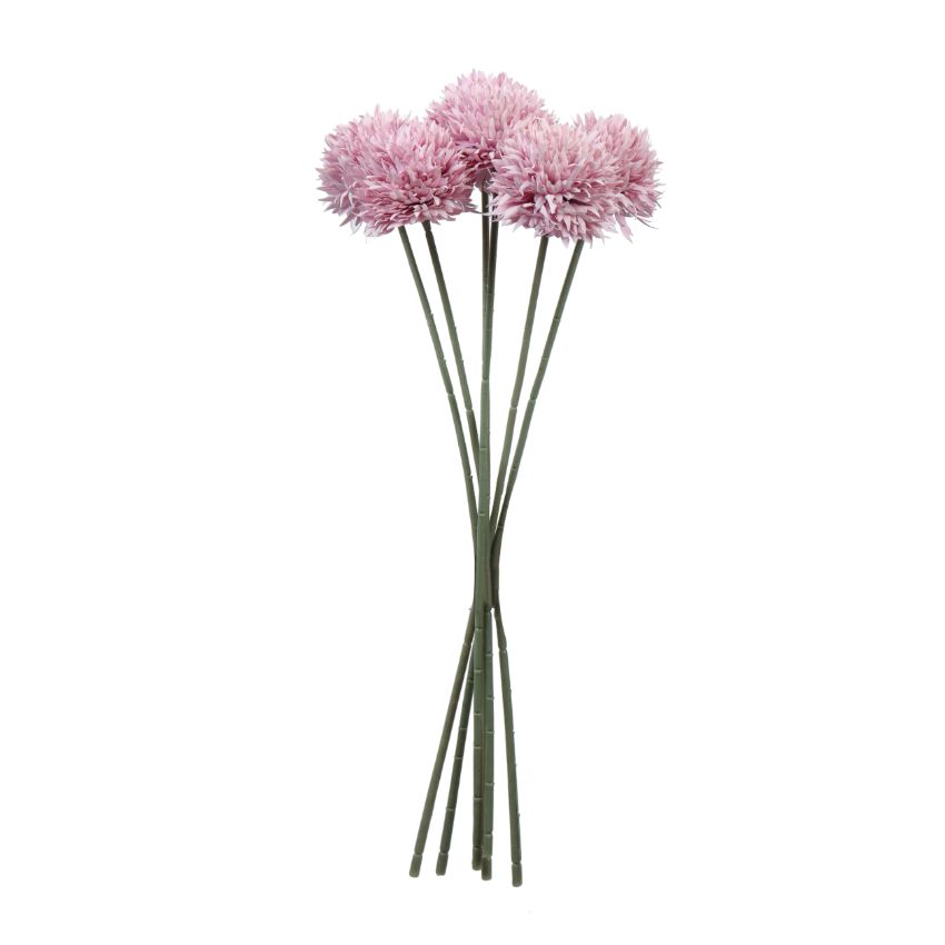 Soft Chrysanthemum Bloom Sticks Without Vase | Set of 6 | 1.5 Feet