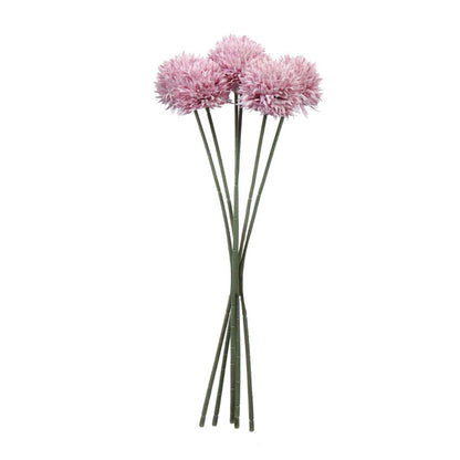 Soft Chrysanthemum Bloom Sticks Without Vase | Set of 6 | 1.5 Feet