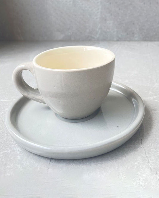Griseo Expresso Ceramic Cup & Saucer
