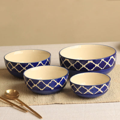 Royal Ceramic Bowls | Set of 4